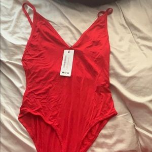 Red Bodysuit